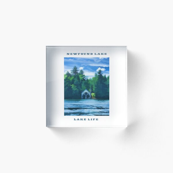 Newfound Lake - Lake Life Acrylic Block