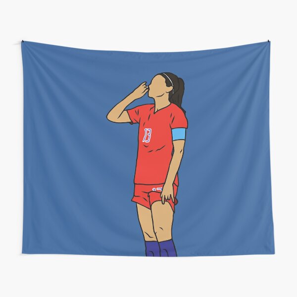 Alex Morgan USA Jersey Tapestry for Sale by cbaunoch