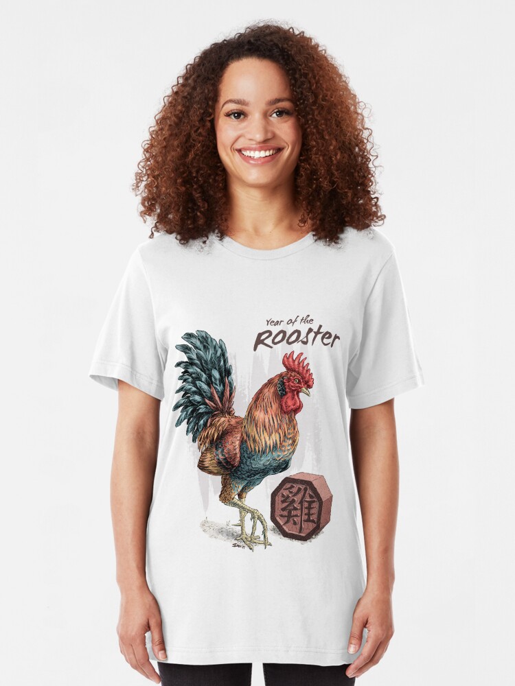 rooster t shirt design