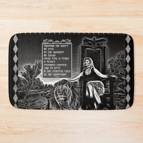 Item preview, Morticia's Graveyard Poem designed and sold by NoBonesLife.
