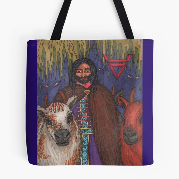 Item preview, Veles Slavic Tarot the Devil designed and sold by MAIMurray.