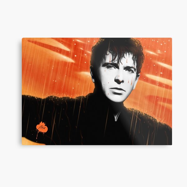 Peter Gabriel :: Red Rain Metal Print
