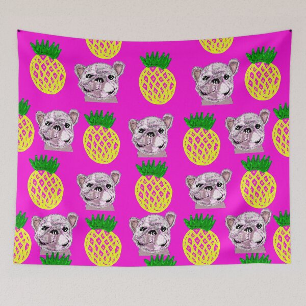 Item preview, Pugneapple Pink Cute Summer 2019 designed and sold by kestrada2906.