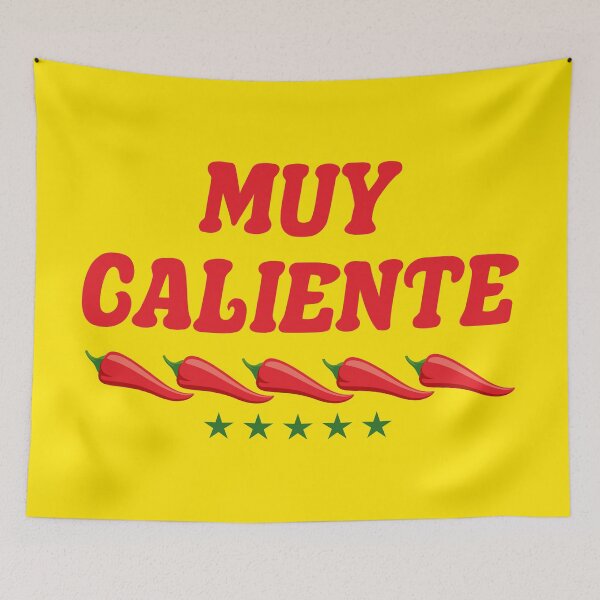 Item preview, Muy Caliente | Caliente y ardiente | Personalidad picante - Amarillo designed and sold by 4wordsmovement.