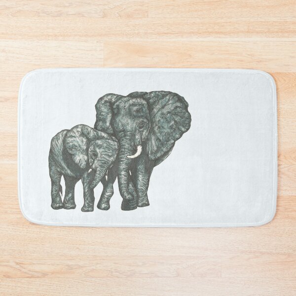 Item preview, Elephants designed and sold by SerenSketches.