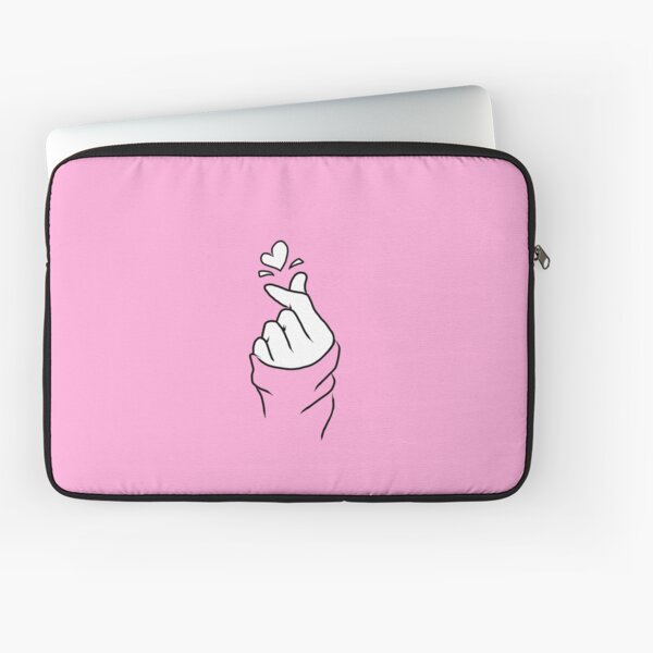 Copy of Copy of Cute Heart~ In Bubble Gum Pink Laptop Sleeve