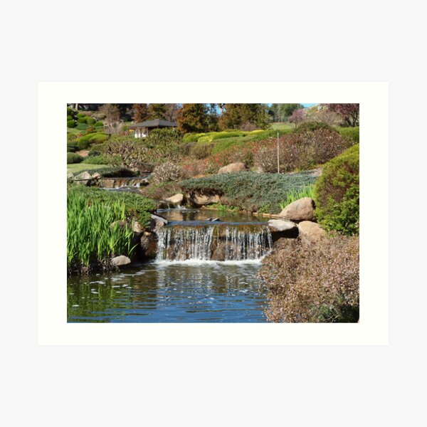 Japanese Garden at Cowra Art Print