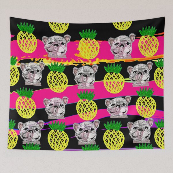 Item preview, Pugneapple Retro punk Cute Summer 2019 designed and sold by kestrada2906.