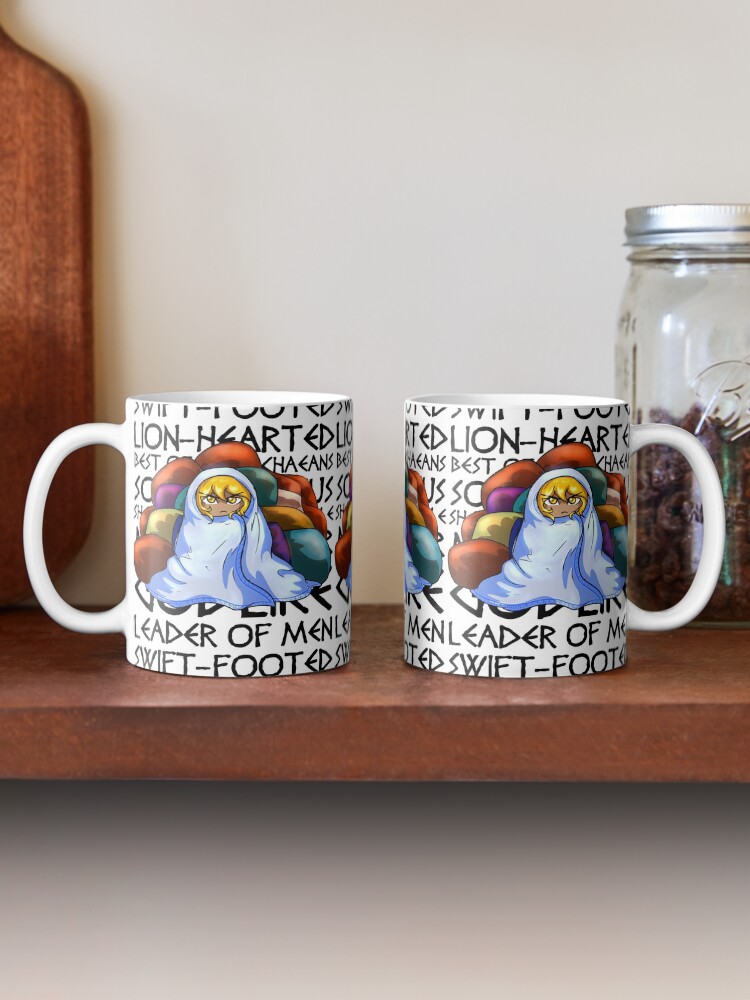 Alternate view of Epithets of Achilles Coffee Mug