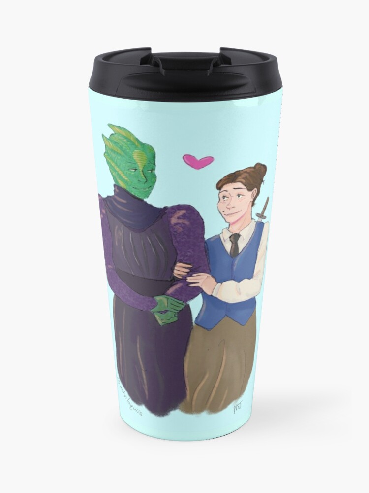 Doctor Who Lesbians Travel Mug By Astriloquiis Redbubble