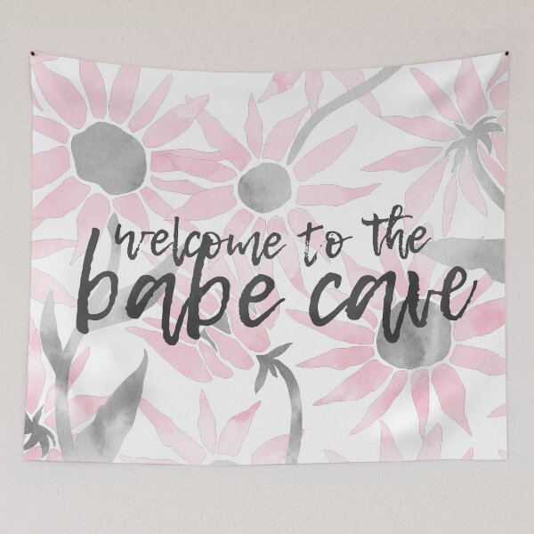 Item preview, welcome to the babe cave designed and sold by rachel-182.