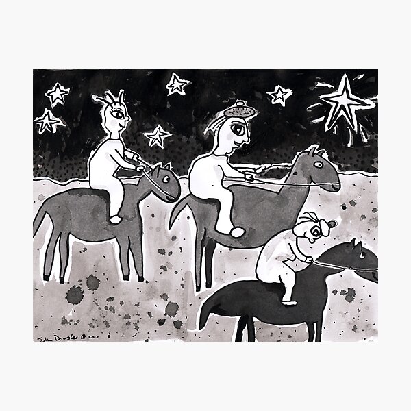 Item preview, The Three Wise Lesbians Follow Their Star designed and sold by John Douglas.