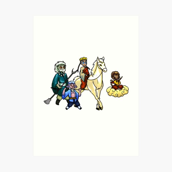 Journey To The West Art Print
