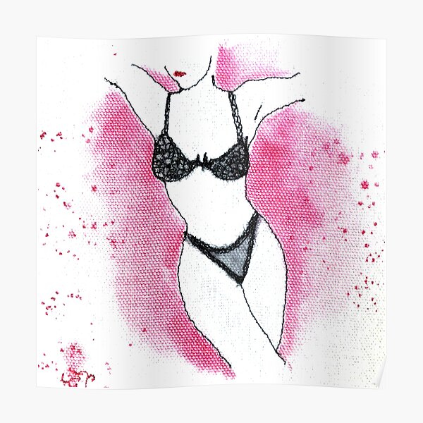 Lingerie Lady Poster