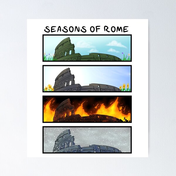 Item preview, Seasons of Rome designed and sold by OSPYouTube.