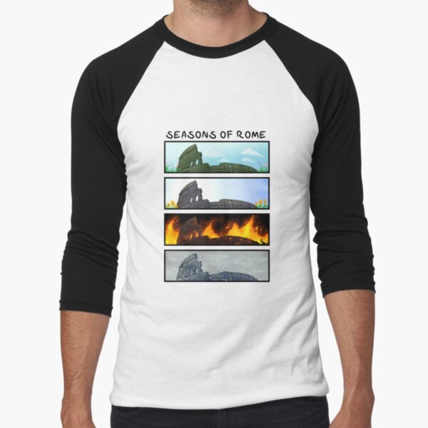 Seasons of Rome Baseball ¾ Sleeve T-Shirt
