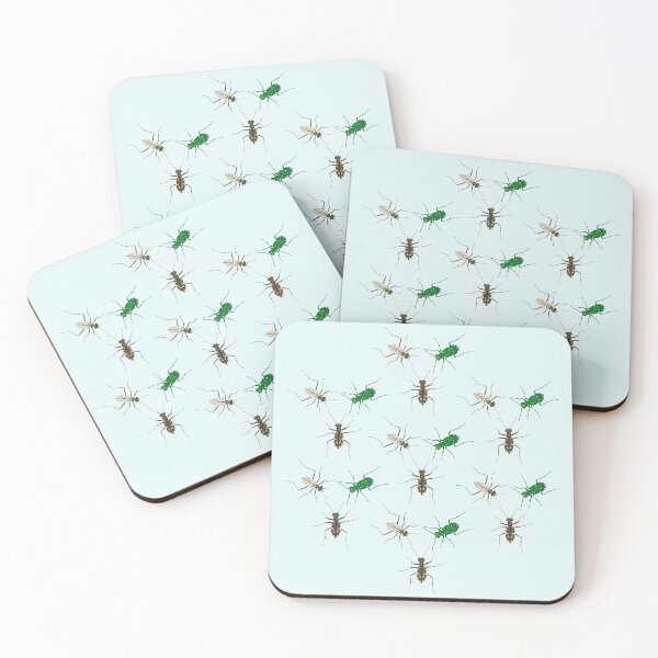 Item preview, Tiger Beetle Pattern designed and sold by thevexedmuddler.
