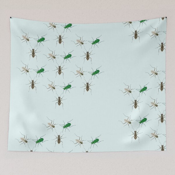 Item preview, Tiger Beetle Pattern designed and sold by thevexedmuddler.