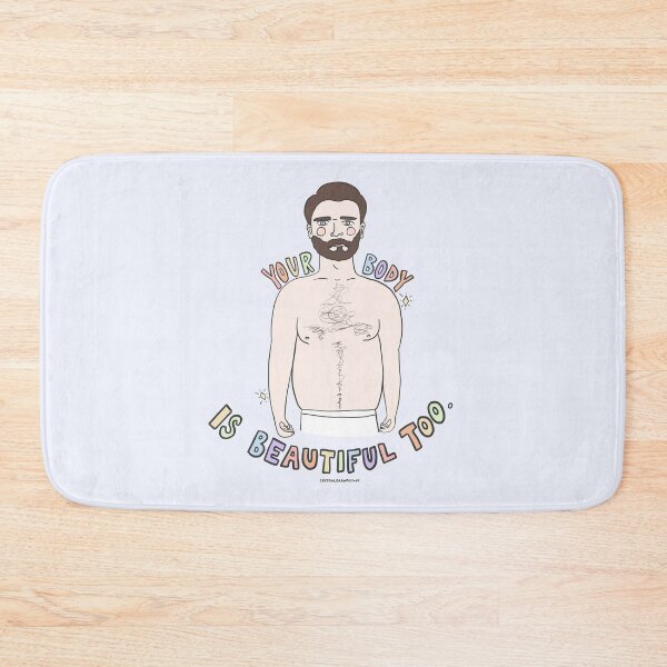 Item preview, Your Body Is Beautiful Too designed and sold by crystaldraws.