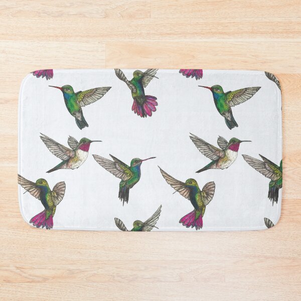 Item preview, Charm of Hummingbirds designed and sold by SerenSketches.