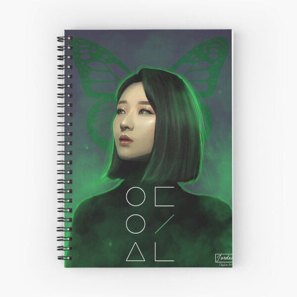 Artikelvorschau, LOONA 이달 이달 의 HASEUL Fanart - SCHMETTERLING entworfen und verkauft von jordanjonesart.