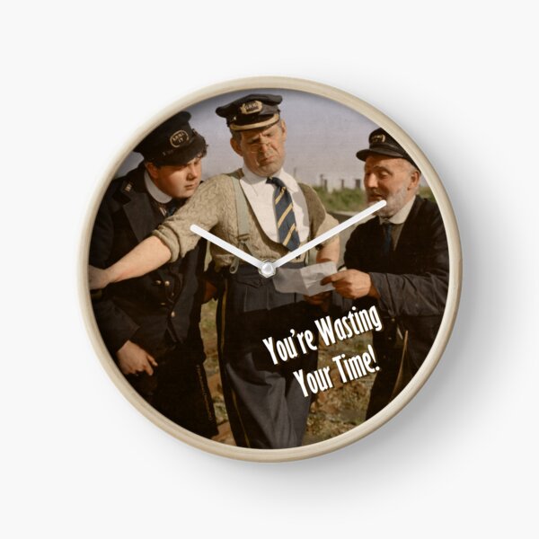 Oh Mr Porter! - Colourised Clock