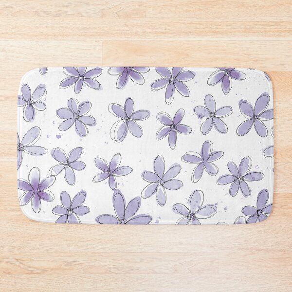 Item preview, Floral Pattern #6 | Light Purple designed and sold by RebeccaFlaherty.
