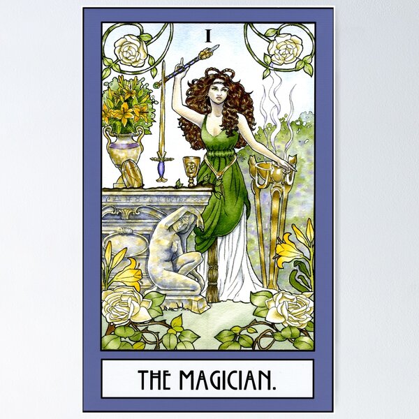 Item preview, The Magician - Card designed and sold by WinonaCookie.