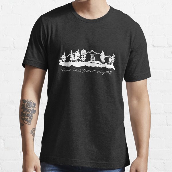 Forest Peak Retreat White Logo - From ccnow.info Essential T-Shirt