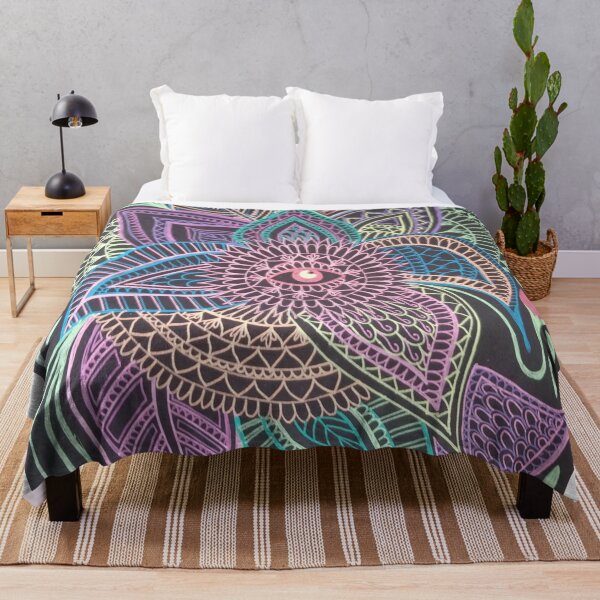 Item preview, Mandala Drawing, Mandala Art, Trippy Art designed and sold by ArtbyMeganBrock.