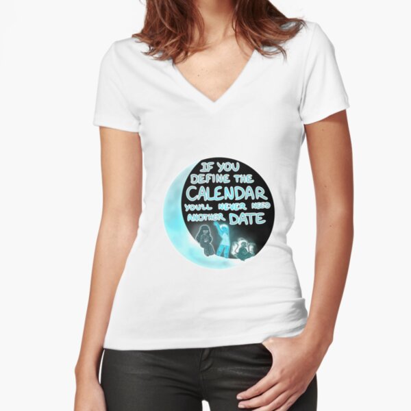 Lunar Goddesses Fitted V-Neck T-Shirt
