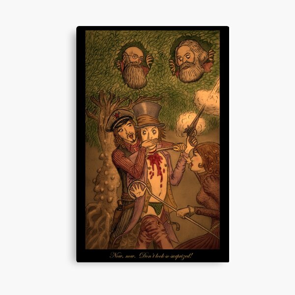 Slashing by O von Ordovich Canvas Print