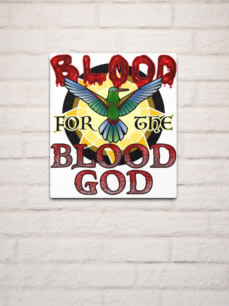 Blood for the Blood God Metal Print for Sale by OSP