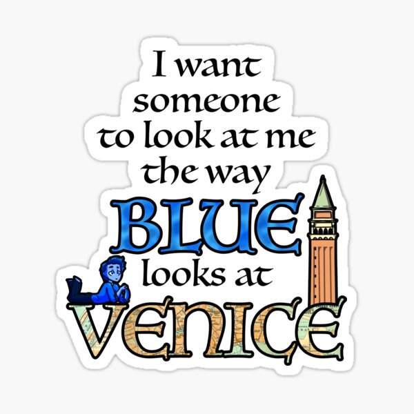 Item preview, Blue + Venice OTP designed and sold by OSPYouTube.