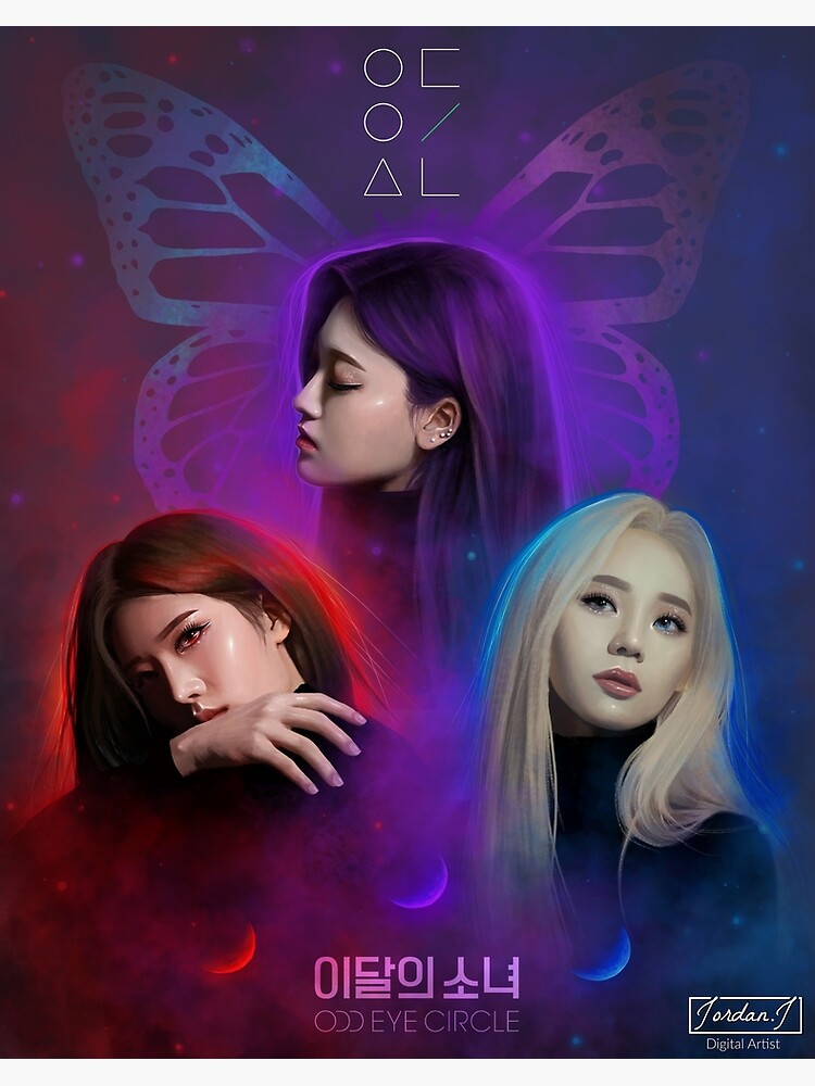 LOONA Odd Eye Circle 이달의 소녀 오드아이써클 Fanart - BUTTERFLY LOONA Odd Eye Circle 이달의 소녀 오드아이써클 Fanart - BUTTERFLY