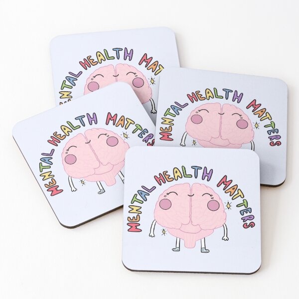 Item preview, Mental Health Matters - Brain designed and sold by crystaldraws.
