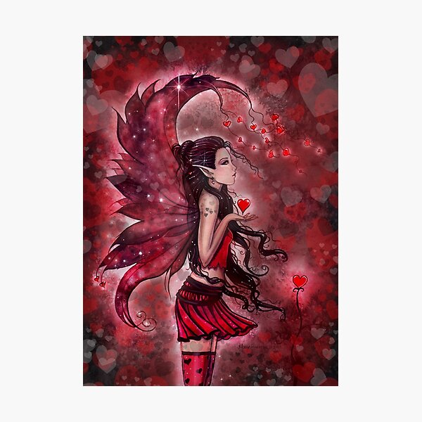 Item preview, Hearts Valentine Heart Fairy by Molly Harrison designed and sold by Molly  Harrison.