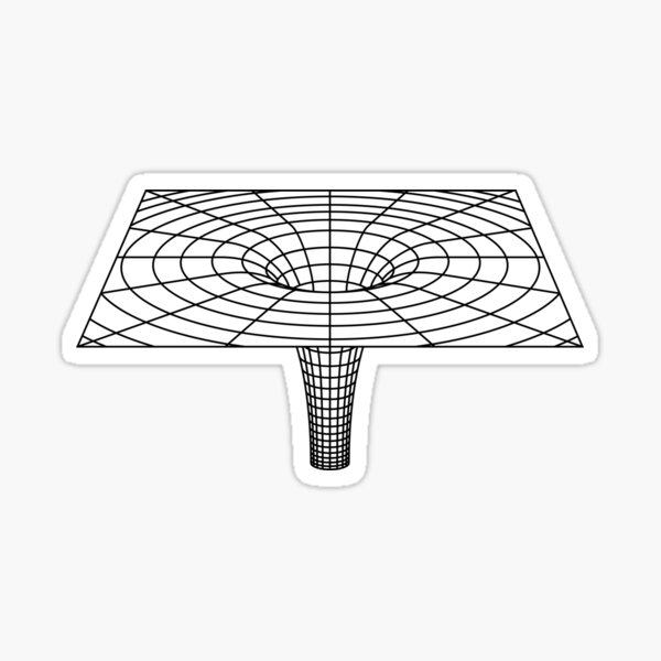 Black Hole Event Horizon Sticker