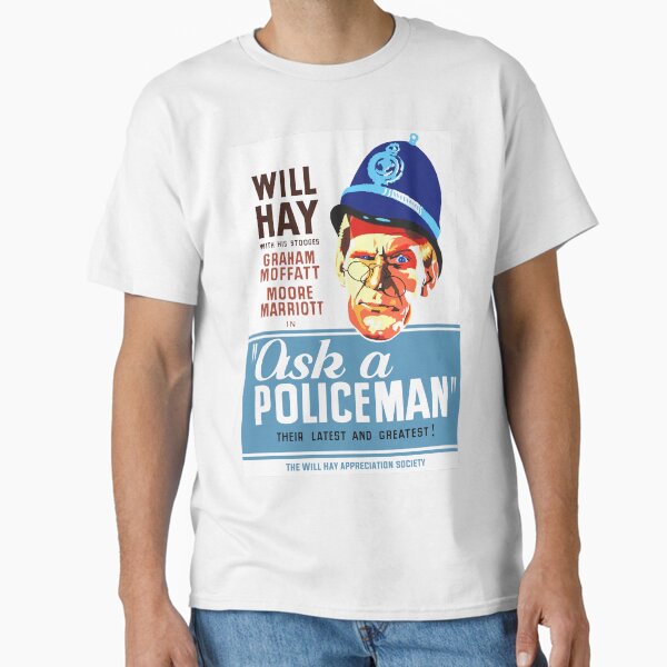 Artikel-Vorschau von Will Hay - Fragen Sie einen Polizisten, designt und verkauft von PhotograFixUK.
