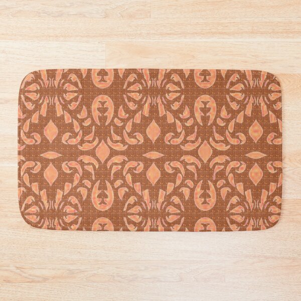 Item preview, Shrimp Nautical Elegant Fabric's designed and sold by PageDesigns.
