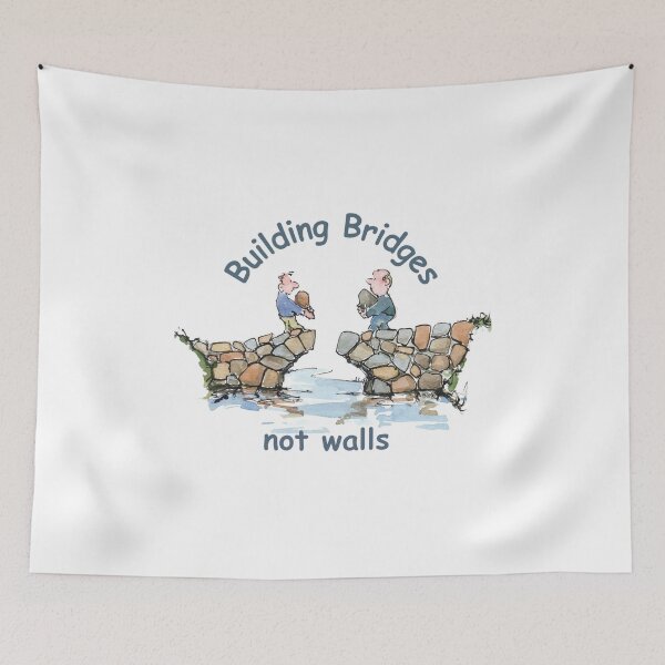Item preview, 'Building Bridges' for Art on a Mission designed and sold by OriginalArt4ME.