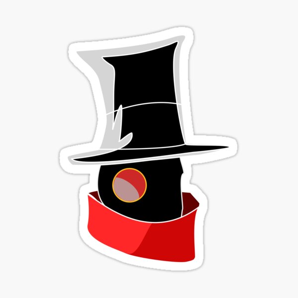 Mitch The Ripper Face Sticker