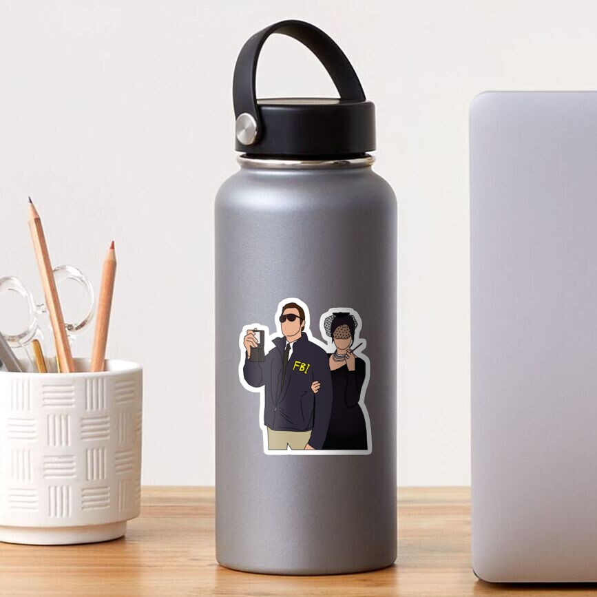 Burt Macklin & Janet Snakehole Sticker