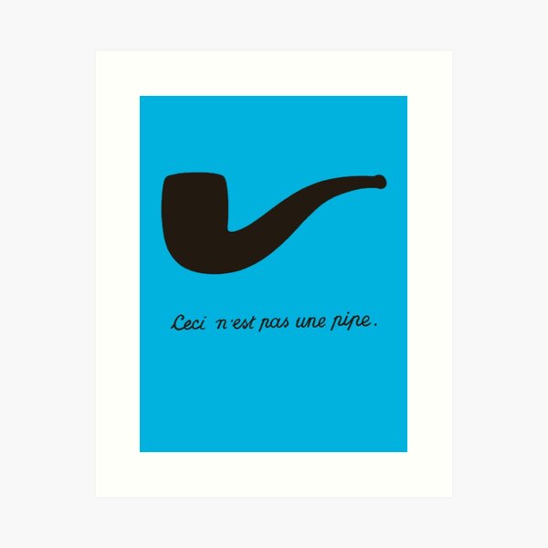 Item preview, Ceci n'est pas une pipe. designed and sold by lasarack.