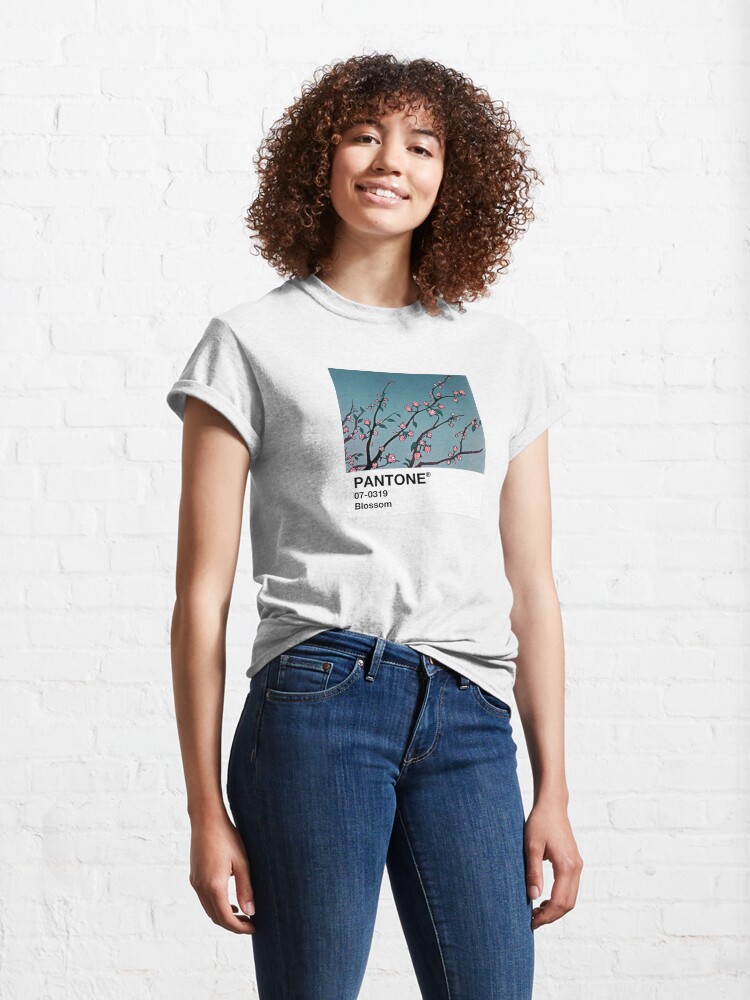 Vista alternativa de Camiseta clásica Blossom PANTONE 90s Anime estética