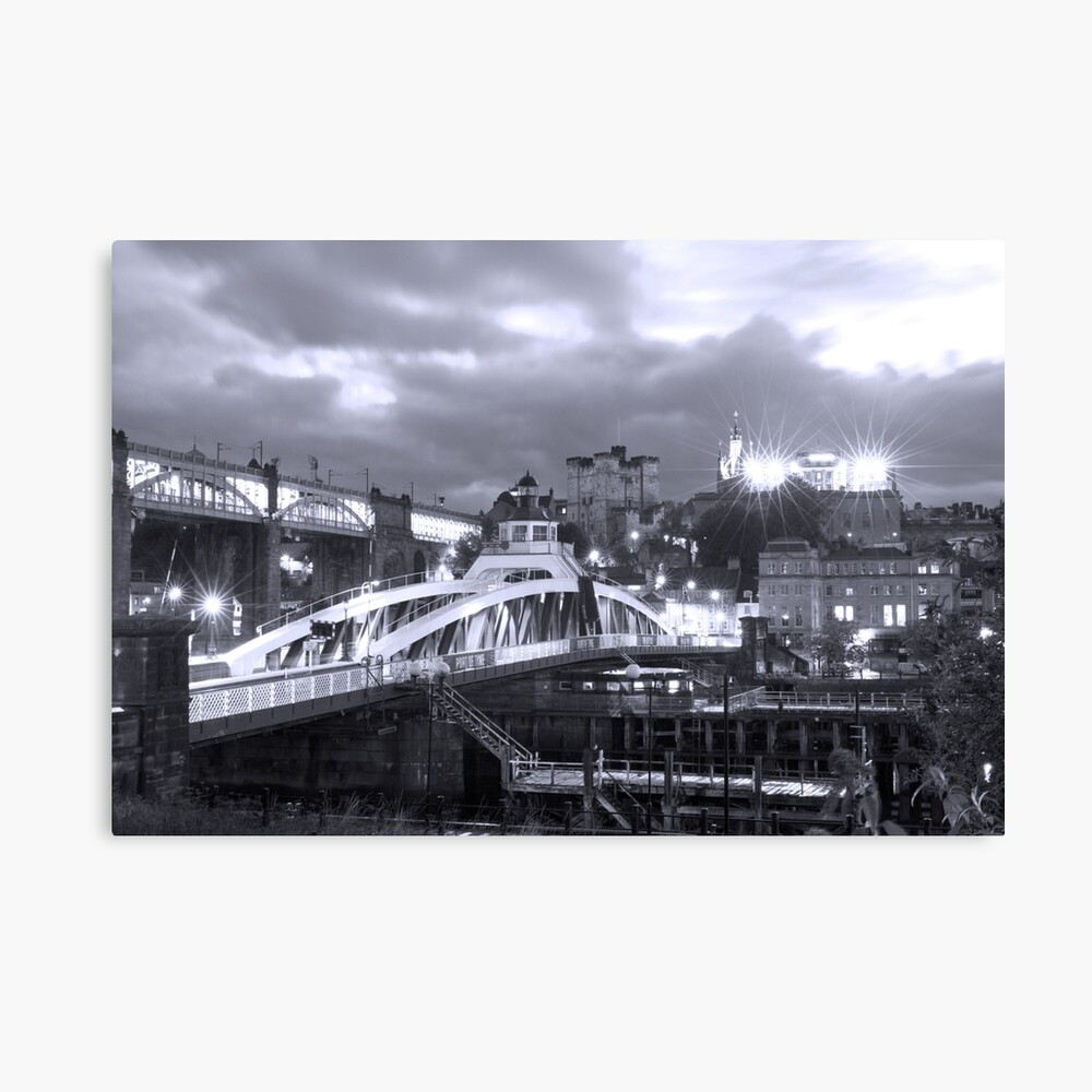 Swing Bridge Skyline Newcastle Upon Tyne Photographic Print By Robcole Redbubble