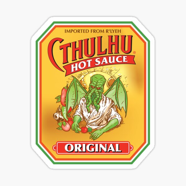 Sauce Piquante Cthulhu Sticker