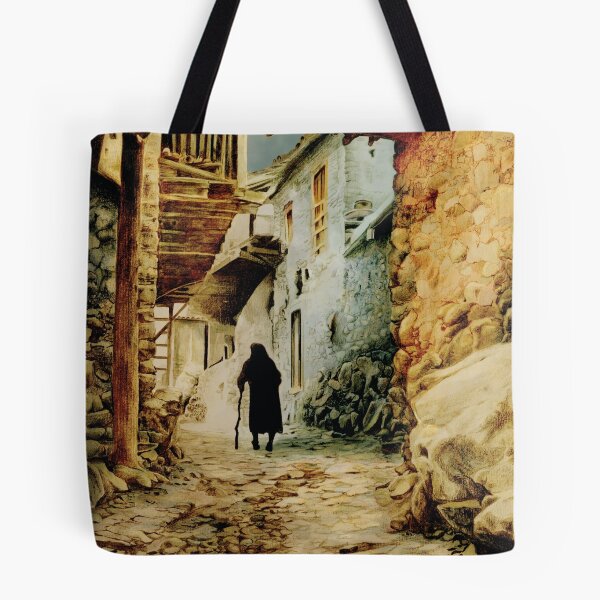 Item preview, Kakopedria - colour drawing designed and sold by talesofcyprus.