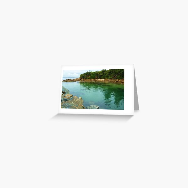 A Mermaids Bliss Greeting Card