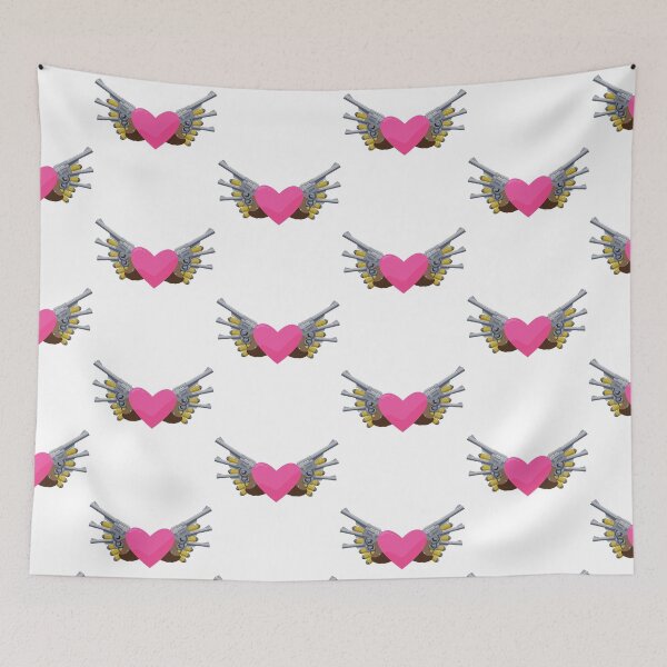 Item preview, Heart revolver angle wings designed and sold by Jnebeker92.